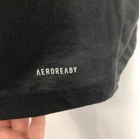 Adidas black white 3 stripe short sleeve tshirt small - Picture 10 of 14